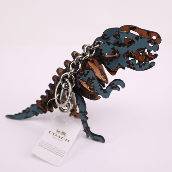 Coach Large Rexy Dinosaur Keychain Bag Charm - Picture 2 of 4